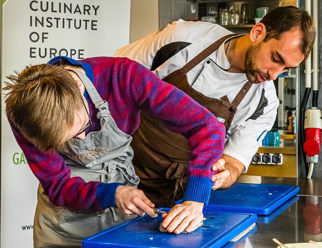 Pas de Deux an der Forelle / © Foto: Georg Berg