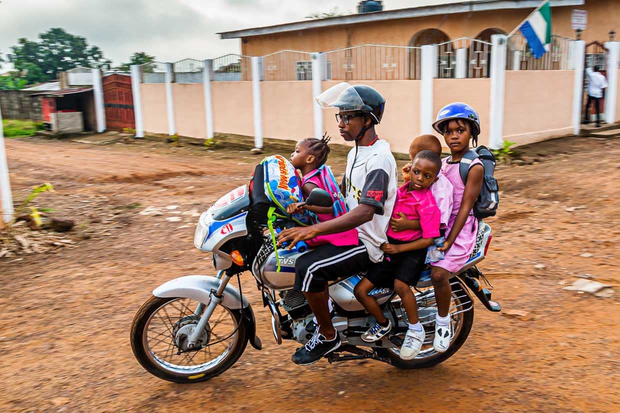 In Europa nimmt man dafür ein Auto / © Foto: Georg Berg