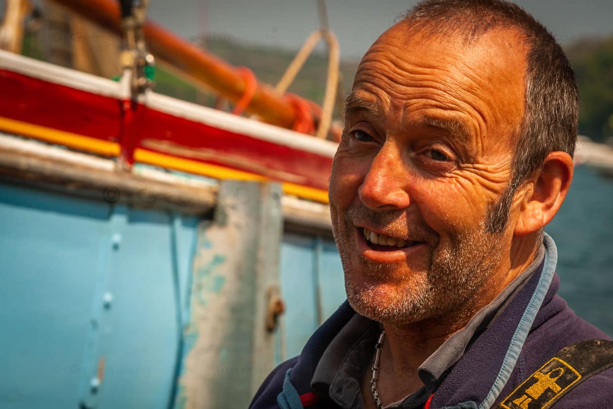 Austernfischer James Brown ist ein echter Typ / © Foto: Georg Berg