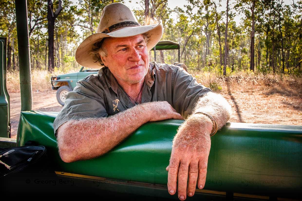 Sab Lord, la leyenda del Outback, conoce la sabana australiana como nadie / © Foto: Georg Berg