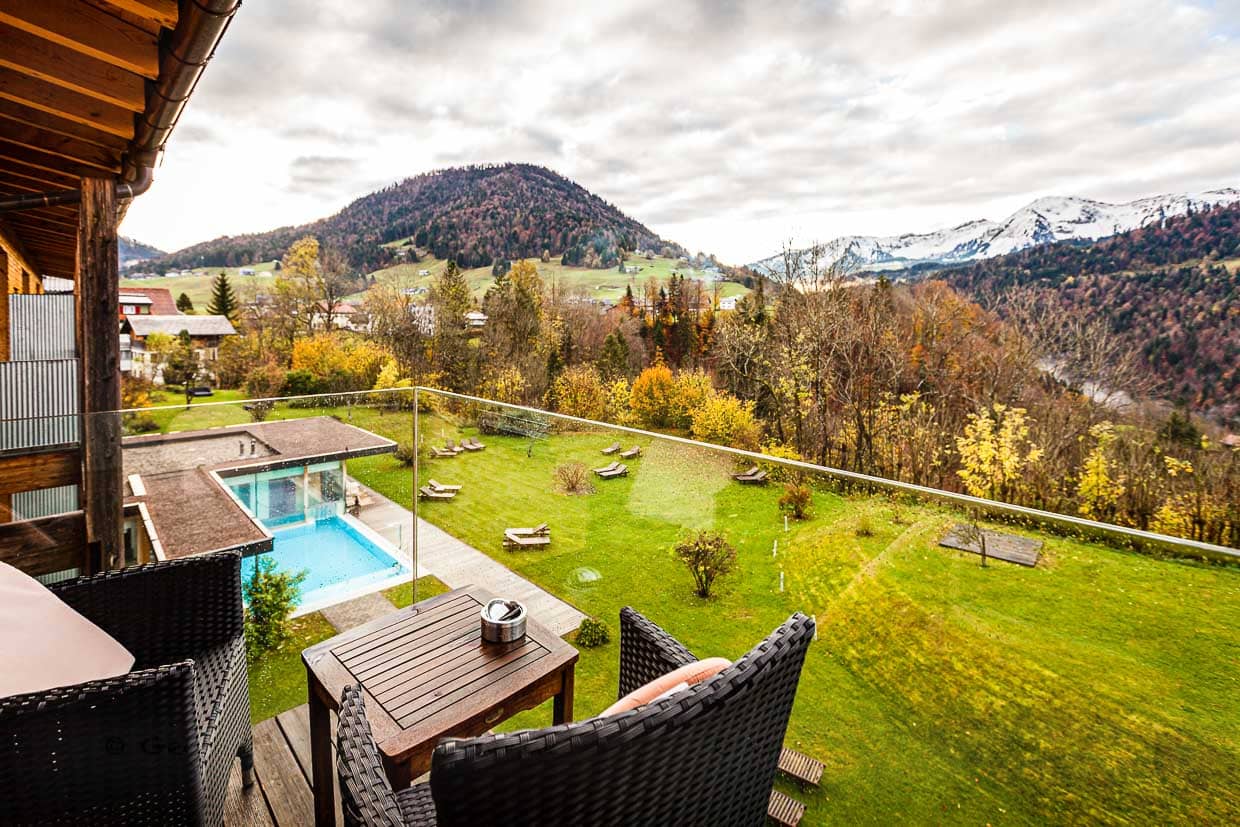 La montaña local da nombre al pueblo: Hittisberg - parece inofensivo, pero es un auténtico tratante de piernas / © Foto: Georg Berg