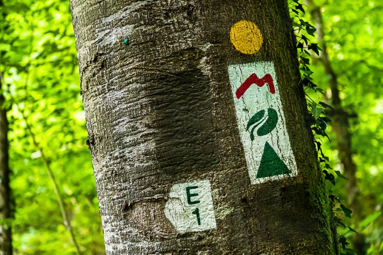 Markierte Wanderwege in Luxemburg