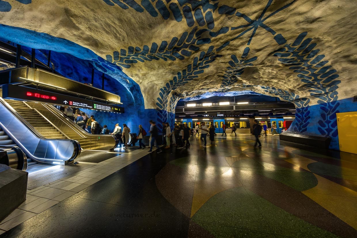 Stockholm und die Kunst im Untergrund