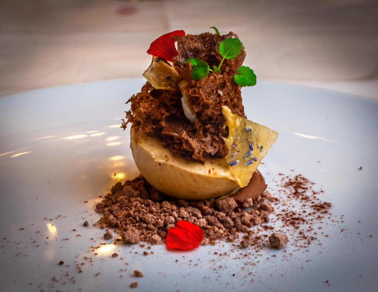 Tartuffo di Pizzo mit Amalfi Zitronengel und Lavendel / © Foto: Georg Berg