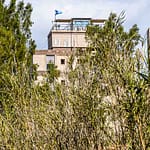 UN Gebäude im weiterhin gesprerrten Gebiet von Maras / Varoscha / © Foto: Georg Berg