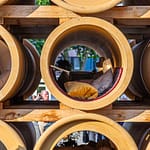 Tubular Living Spaces in Hiwa K’s Installation ‘When We Were Exhaling Images’ auf der documenta 14 in Kassel / © Foto: Georg Berg