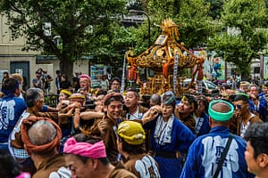 Schrein-Festival in Tokio / © Foto: Georg Berg