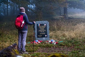 Alter Soldatenfriedhof aus dem Ersten Weltkrieg in Oberlauchen bei Linthal, Frankreich / © Foto: Georg Berg