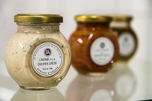 Domaine D’Argens entwickelt seit über 30 Jahren eigene Trüffelprodukte. Verarbeitet werden fünf Arten von Trüffel:  Tuber Melanosporum, Tuber Brumale Vitt, Tuber Uncinatum Vitt.Tuber Aestivum Vitt. Tuber Magnatum / © Foto: Georg Berg