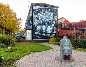 Politische Wandbilder in Londonderry, Nord Irland / © Foto: Georg Berg